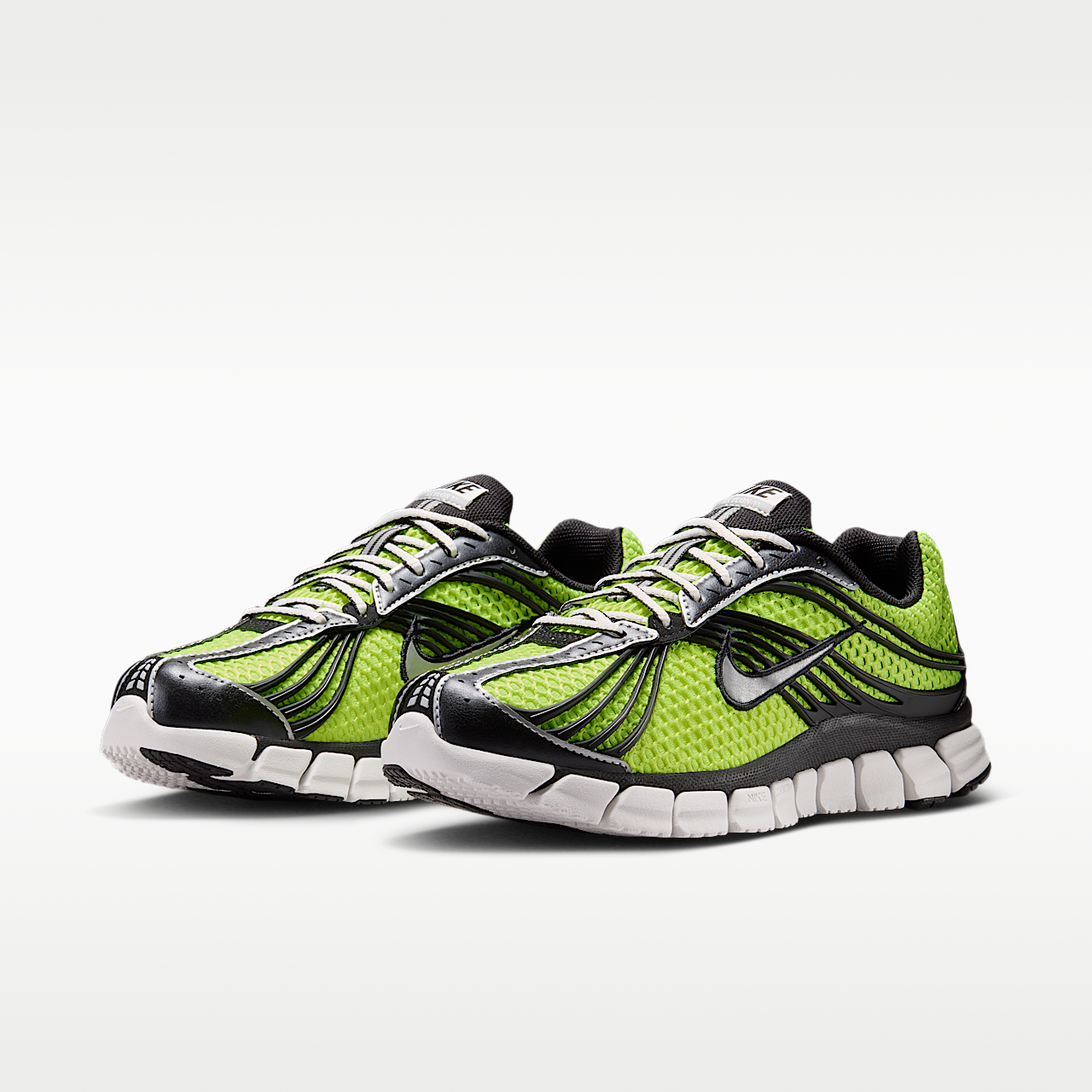 Nike  sneaker Volt/Zwart/Summit White/Metallic Silver