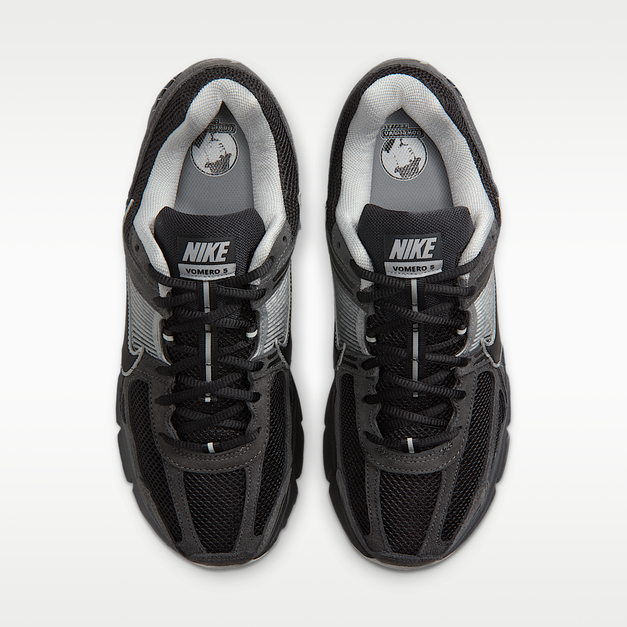 Nike Vomero sneaker Anthracite/Chrome/Flat Silver/Zwart