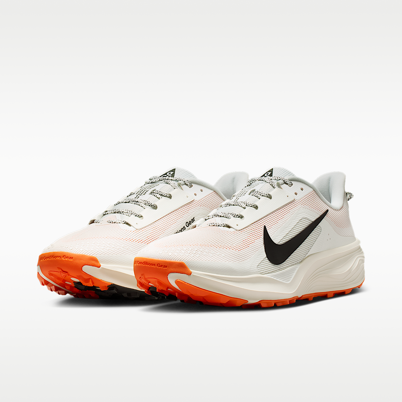 Nike ACG sneaker Summit White/Phantom/Safety Orange/Zwart