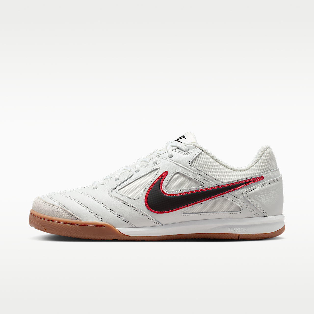 Nike Gato (Summit White/Bright Crimson/Gum Medium Brown/Black)