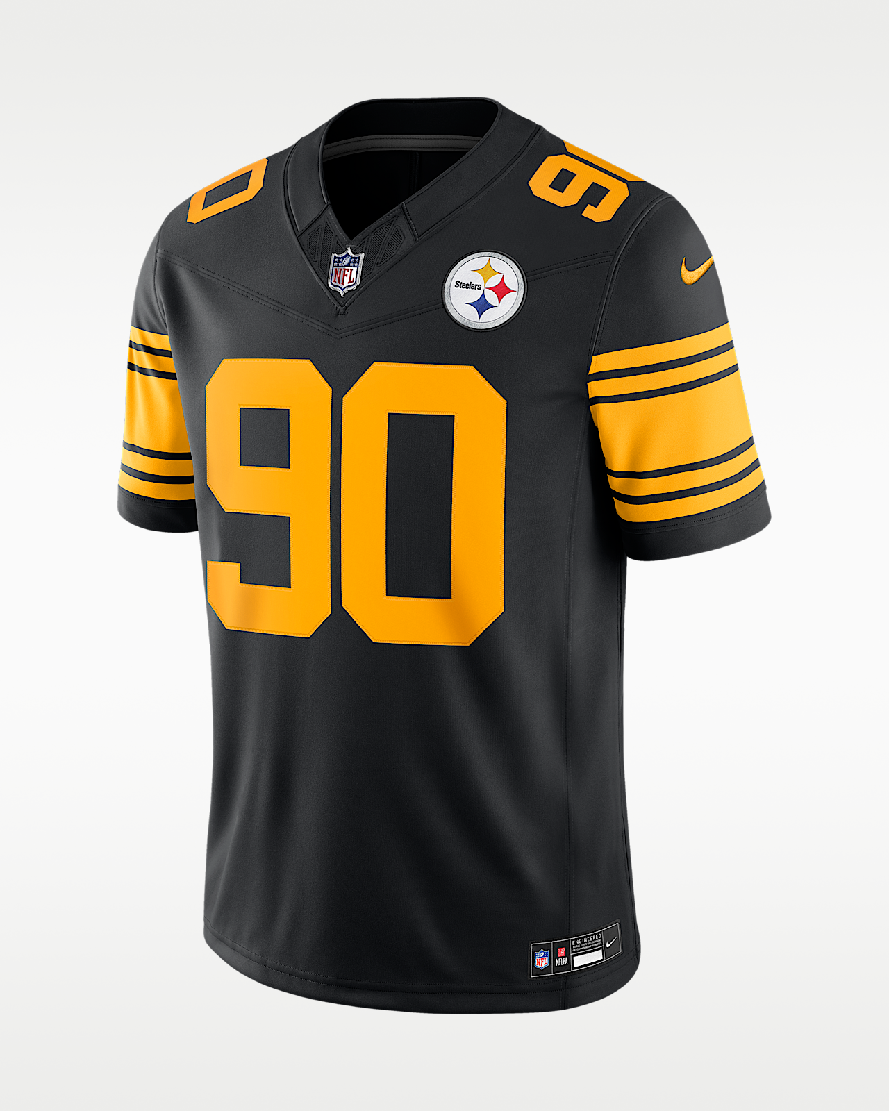 Мужские джерси T.J. Watt Pittsburgh Steelers Nike Dri-FIT NFL Limited Jersey