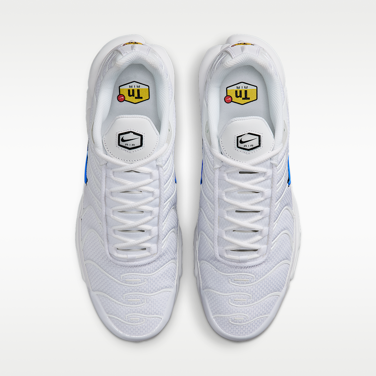 Nike Air Max Plus sneaker Wit/Zwart/Blue Crystal