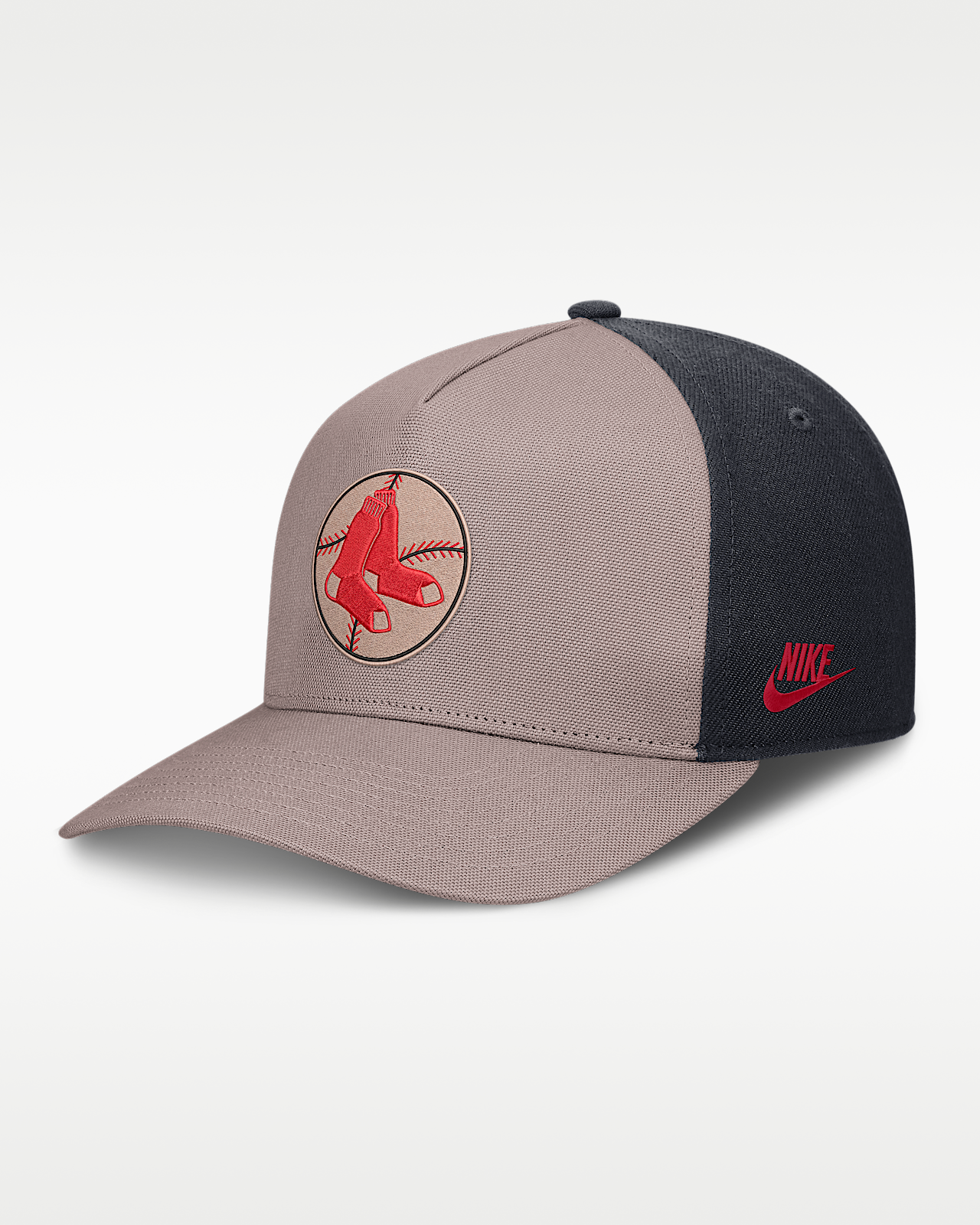 Мужские  Boston Red Sox Cooperstown Rise Nike MLB A-Frame Adjustable Hat