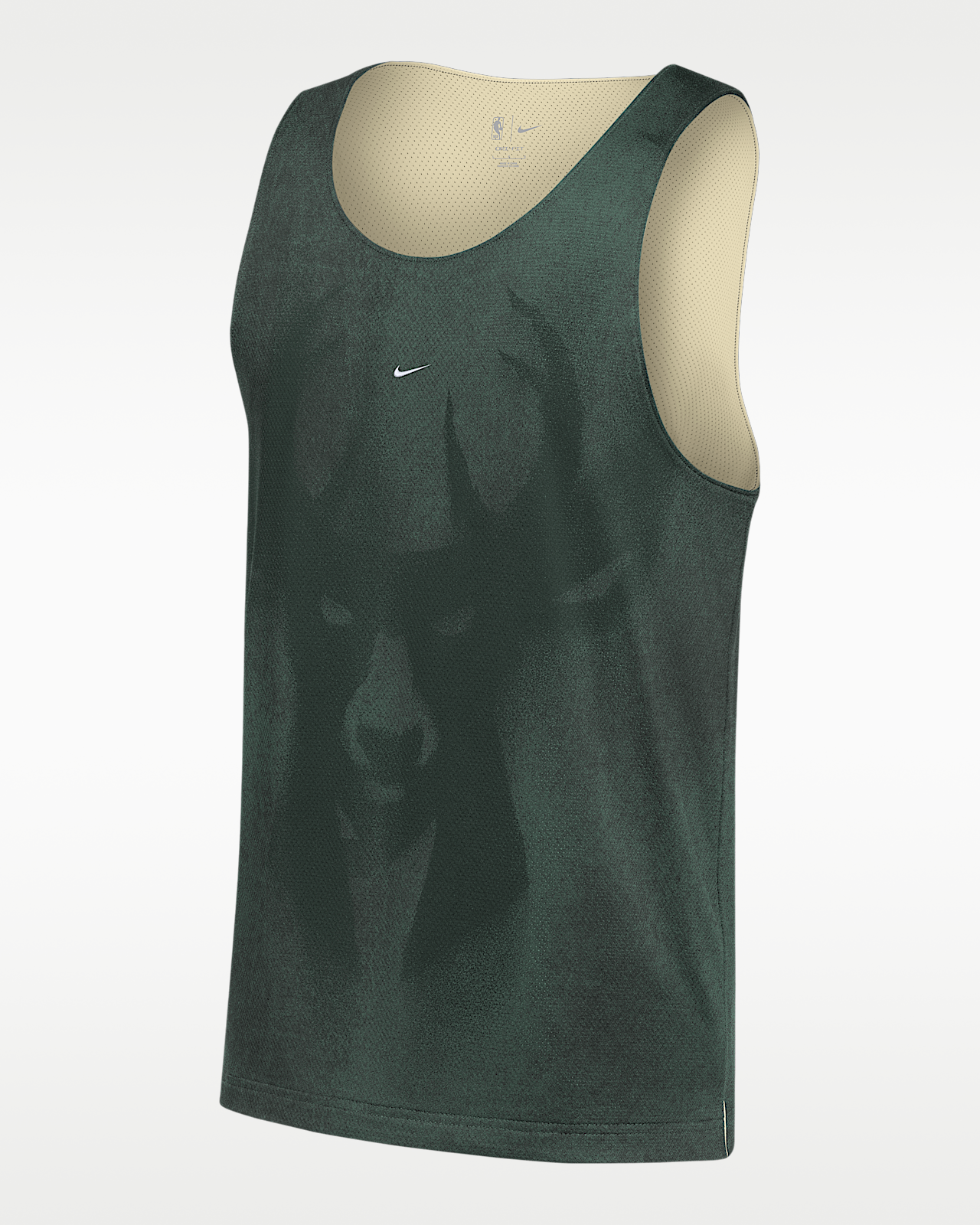Мужские джерси Milwaukee Bucks Standard Issue Nike Mesh Basketball Jersey для баскетбола