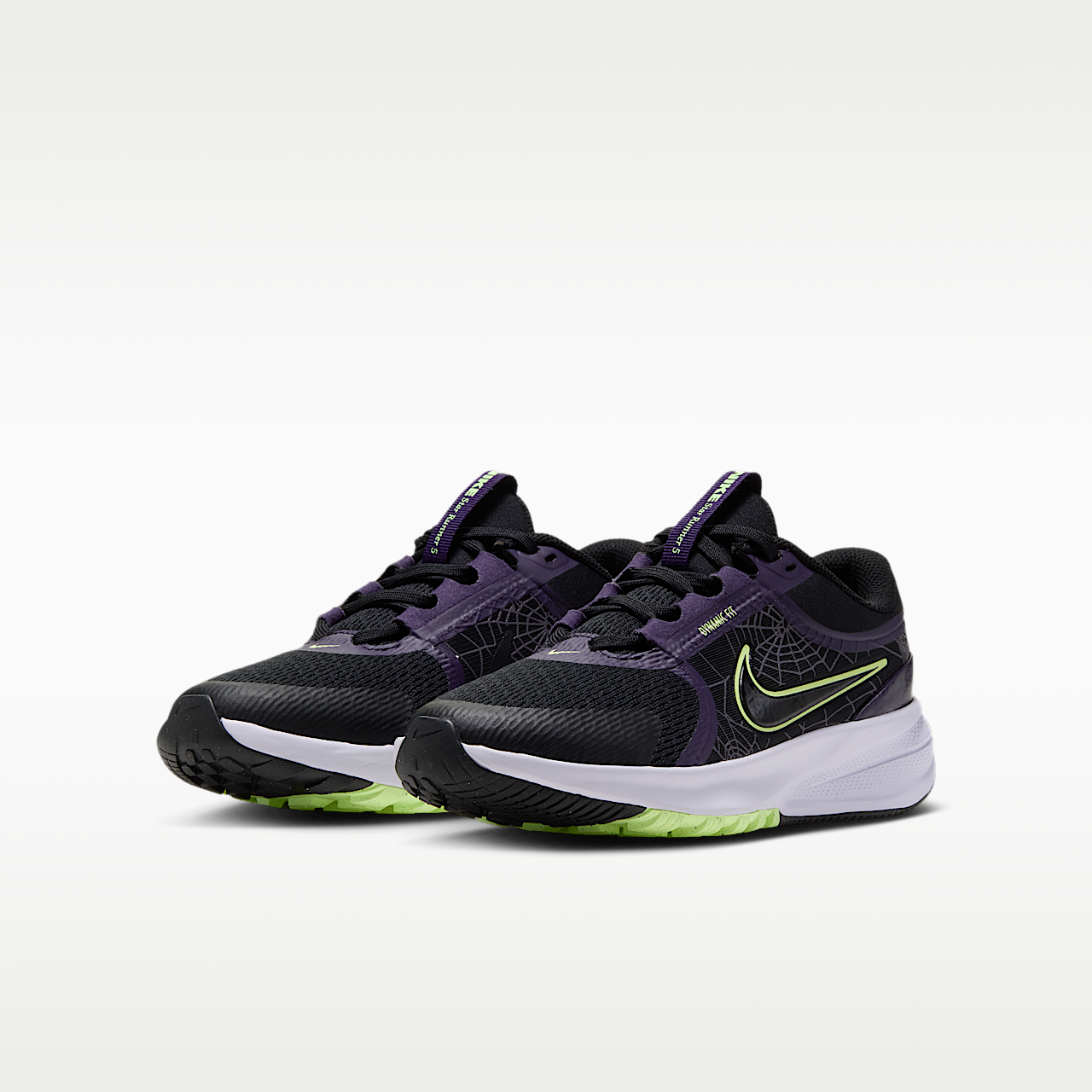 Nike  sneaker Zwart/Purple Dynasty/Barely Volt/Zwart
