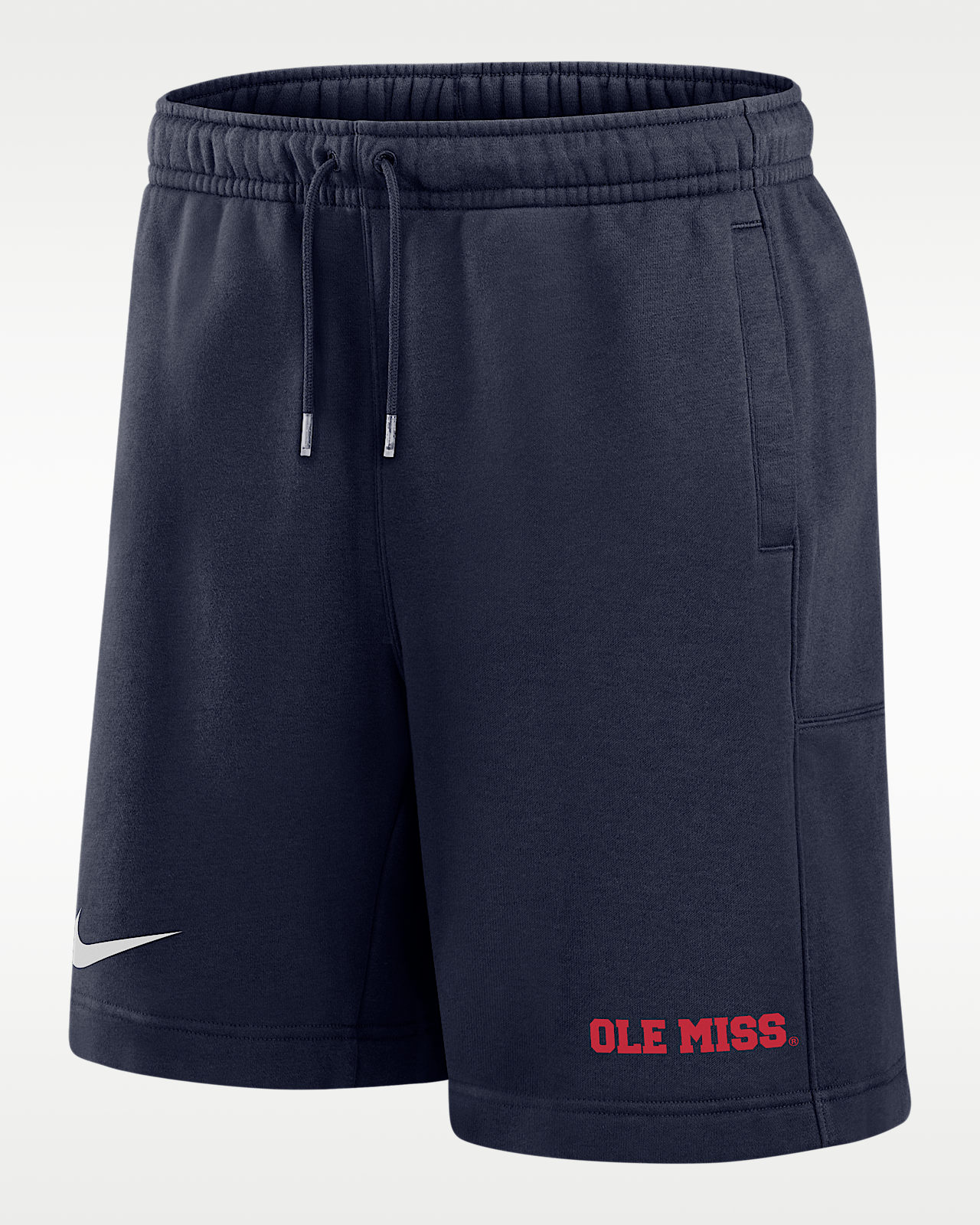 Мужские шорты Ole Miss Rebels Club Nike Fleece Shorts