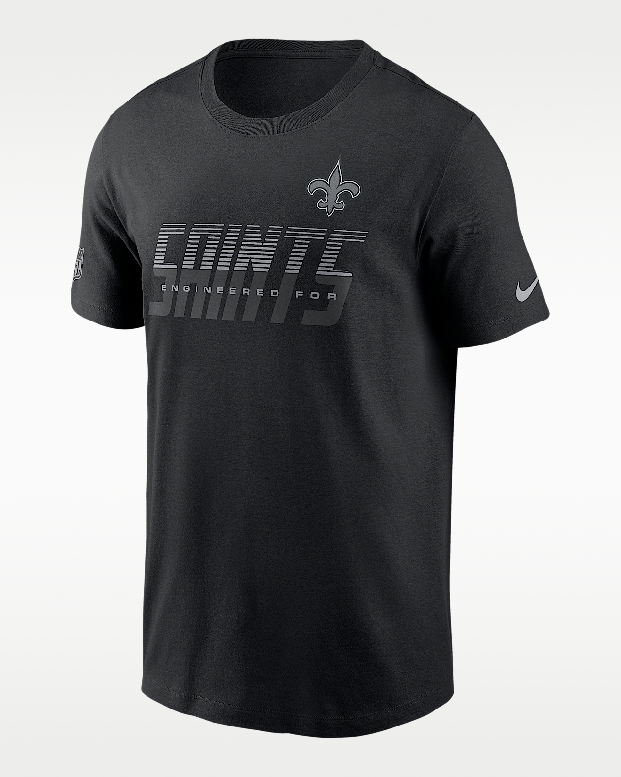 Мужская футболка New Orleans Saints Sideline Team Issue Nike Dri-FIT NFL