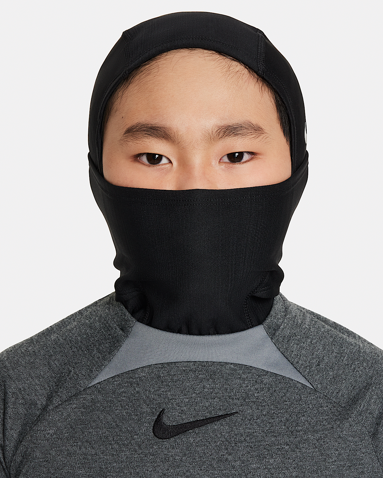 Детские  Nike Pro HyperWarm Big Kids' Football Hood для футбола