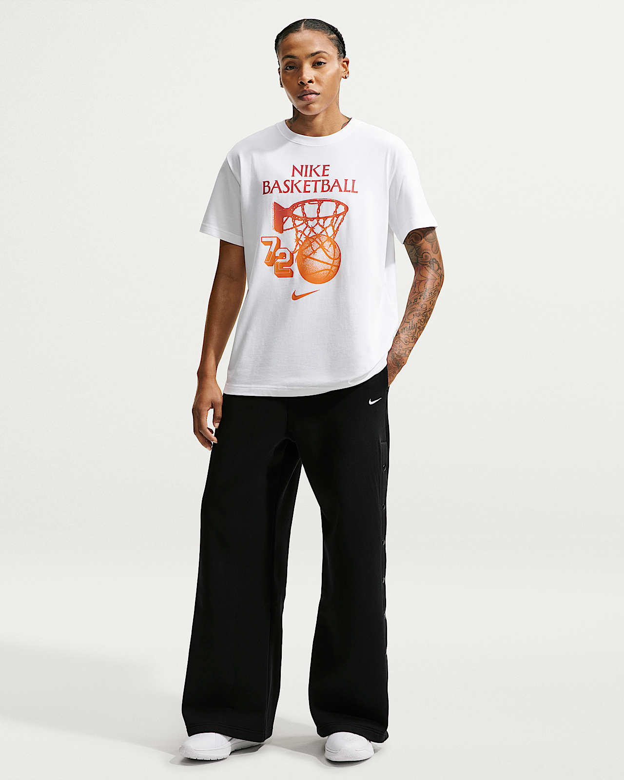Женские  Nike Therma-FIT Fleece Tear-Away Basketball Pants для баскетбола