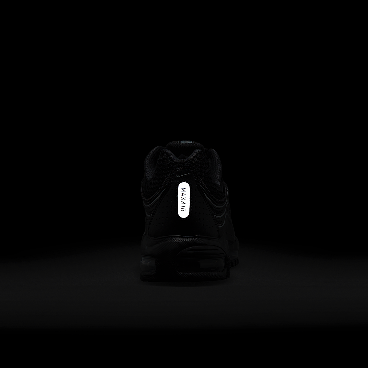 Nike Air Max sneaker Zwart/Zwart/Metallic Silver/Zwart