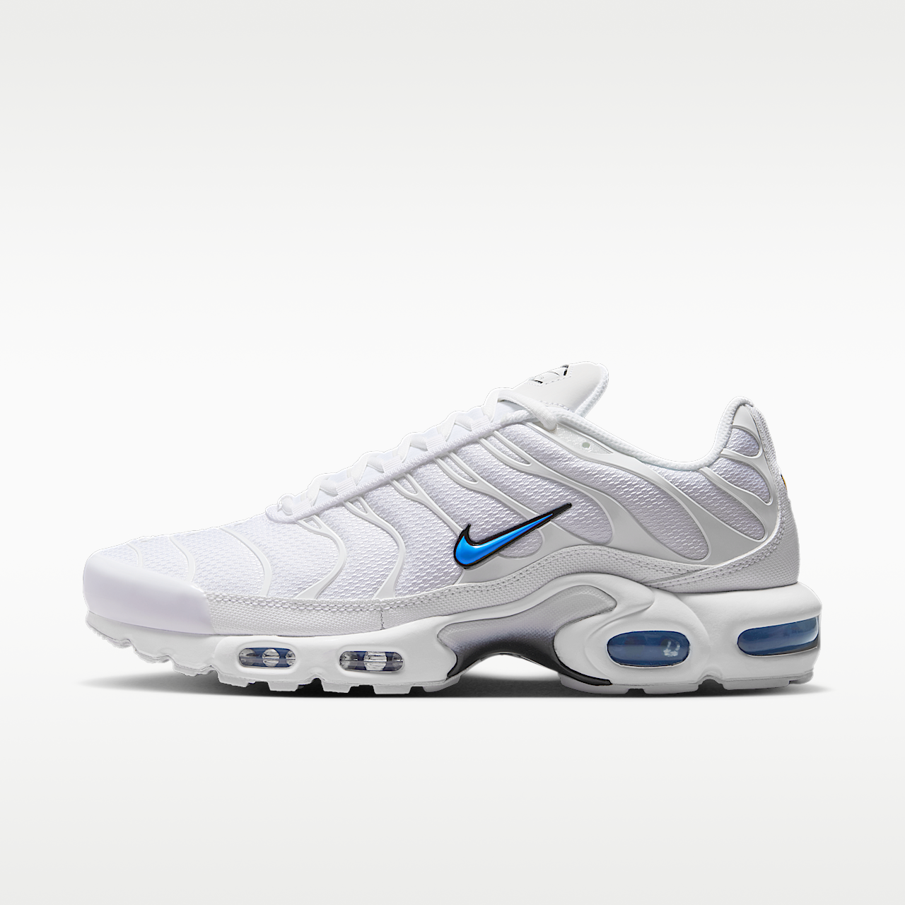 Nike Air Max Plus sneaker Wit/Zwart/Blue Crystal