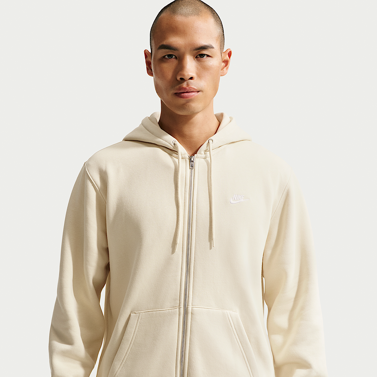 Nike Club (Light Khaki/Light Khaki/White)