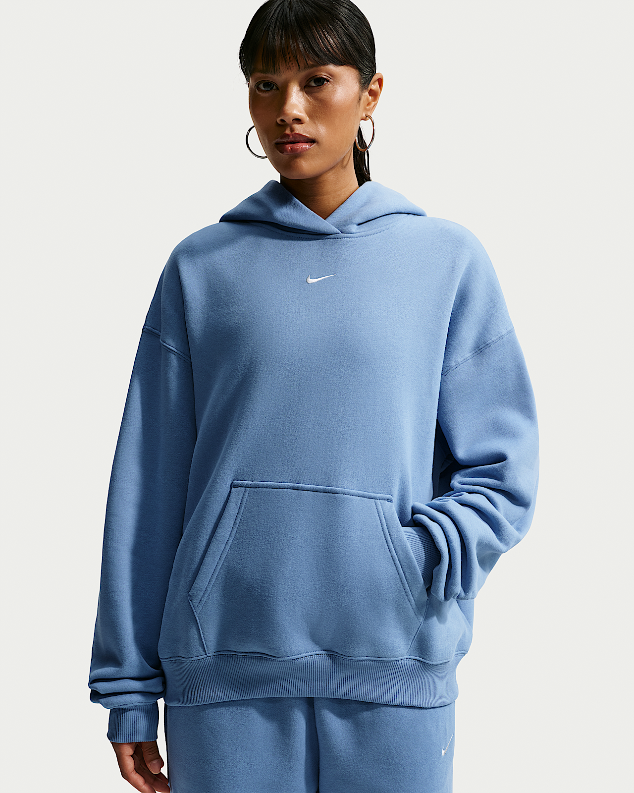 Женское худи Nike Studio Fleece Medium Weight Oversized Pullover Hoodie