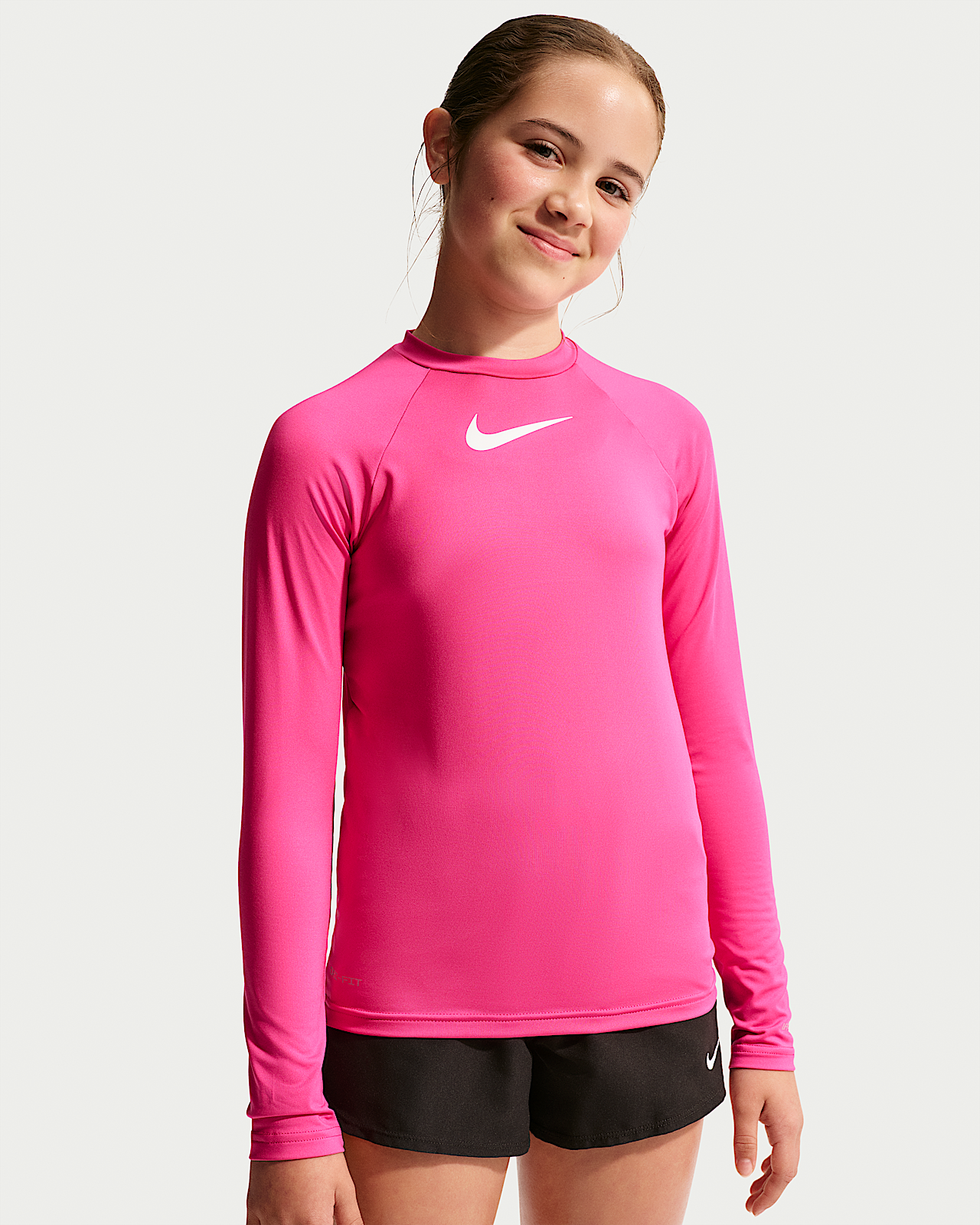 Детские  Nike Swim Hydroguard Big Kids' (Girls') Dri-FIT UV Long Sleeve Top