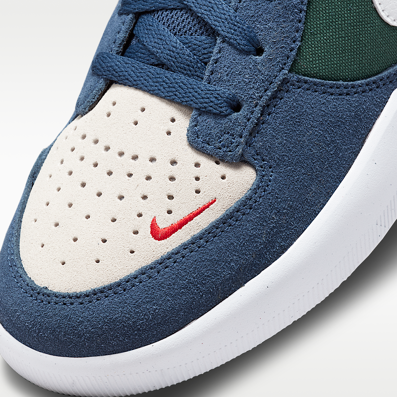 Nike  sneaker Navy/Noble Green/Wit/Summit White