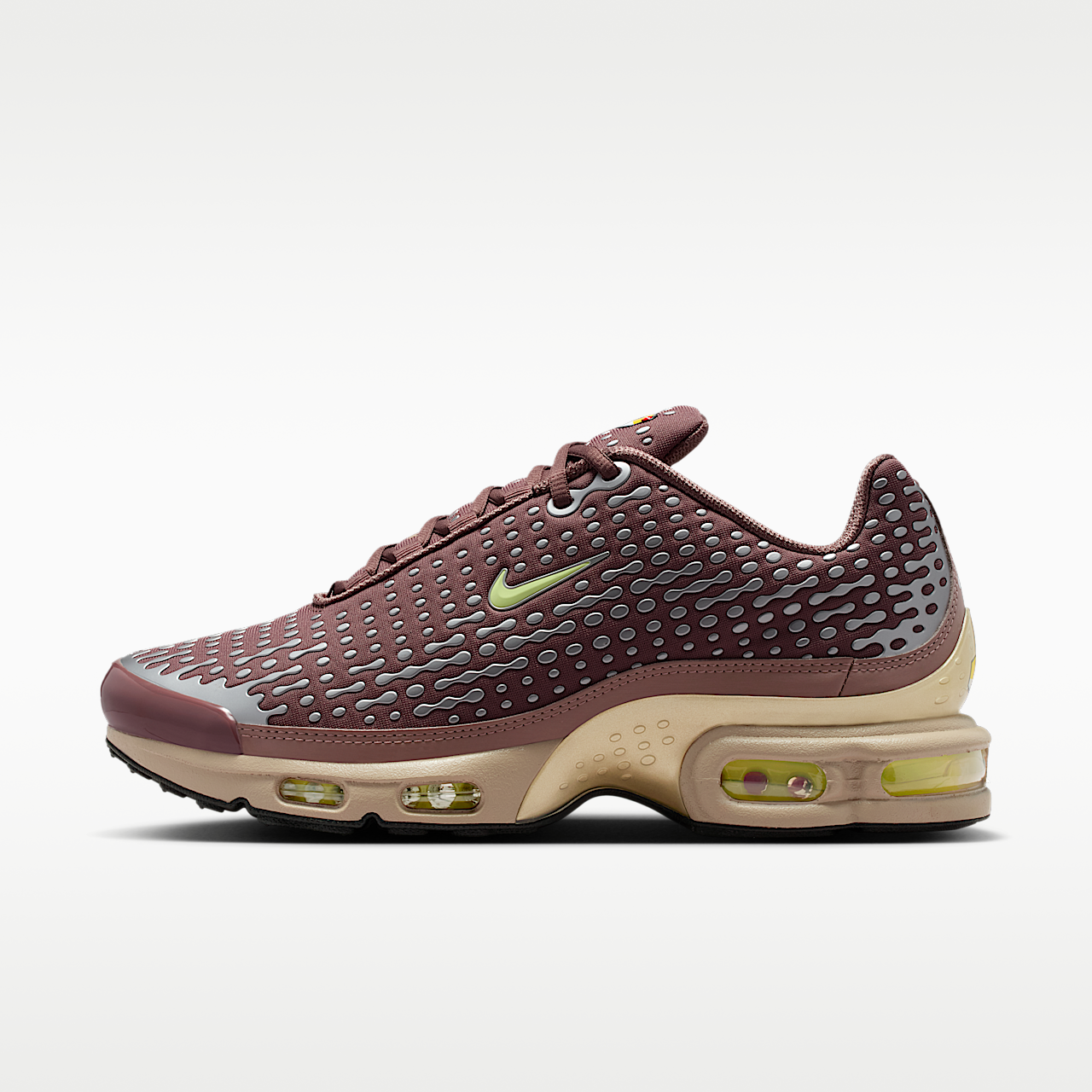Nike Air Max Plus VII "Kylian Mbappé" (Plum Eclipse/Metallic Gold Grain/Black/Barely Volt)