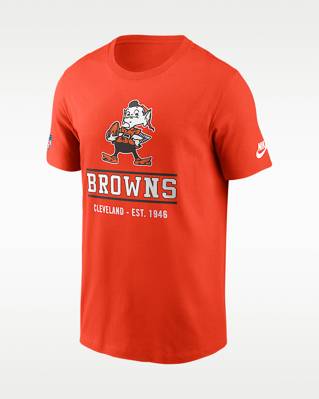 Мужская футболка Cleveland Browns Essential Nike Dri-FIT NFL
