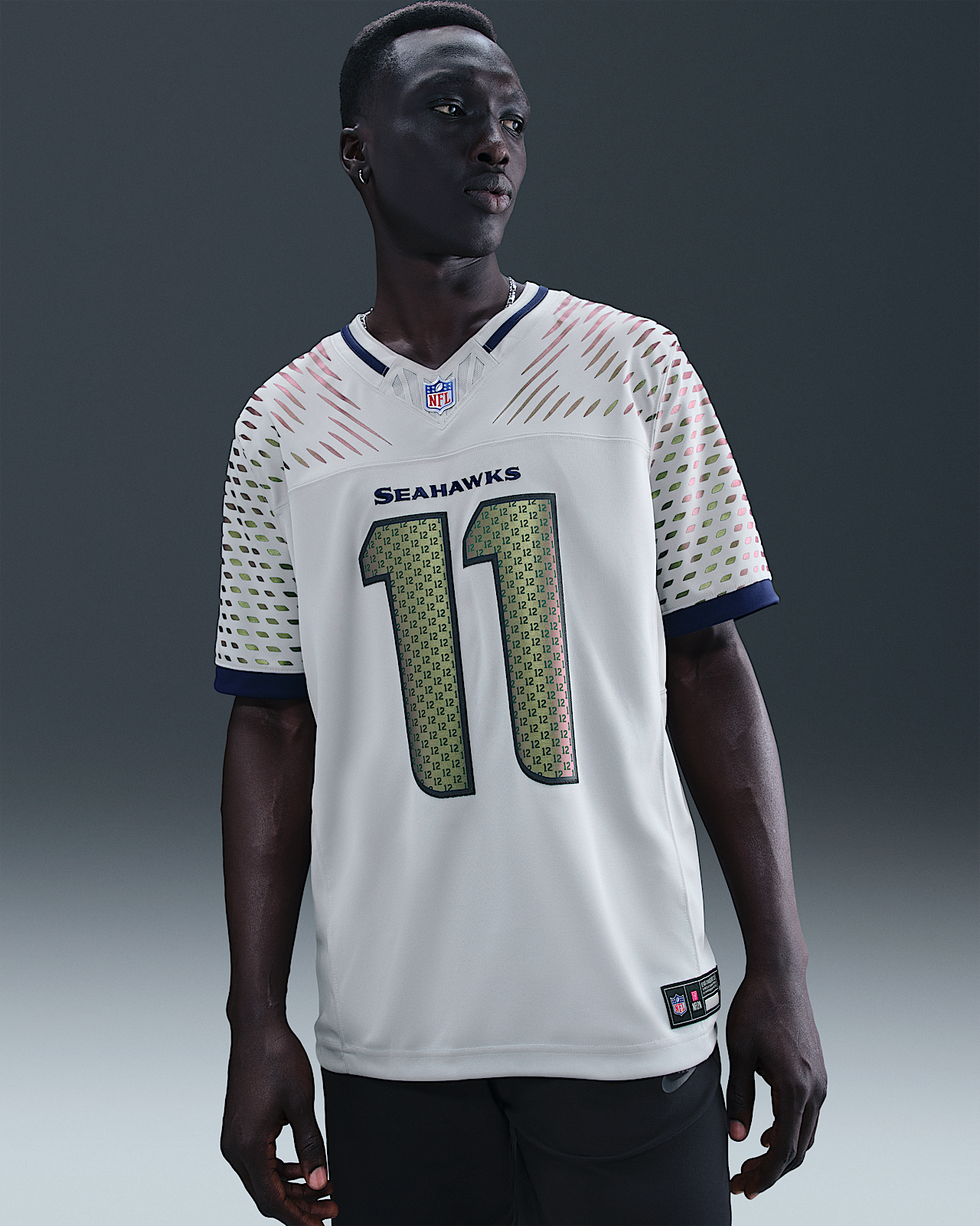 Мужские джерси Jaxon Smith-Njigba Seattle Seahawks Rivalries Collection Nike Dri-FIT NFL Limited Jersey