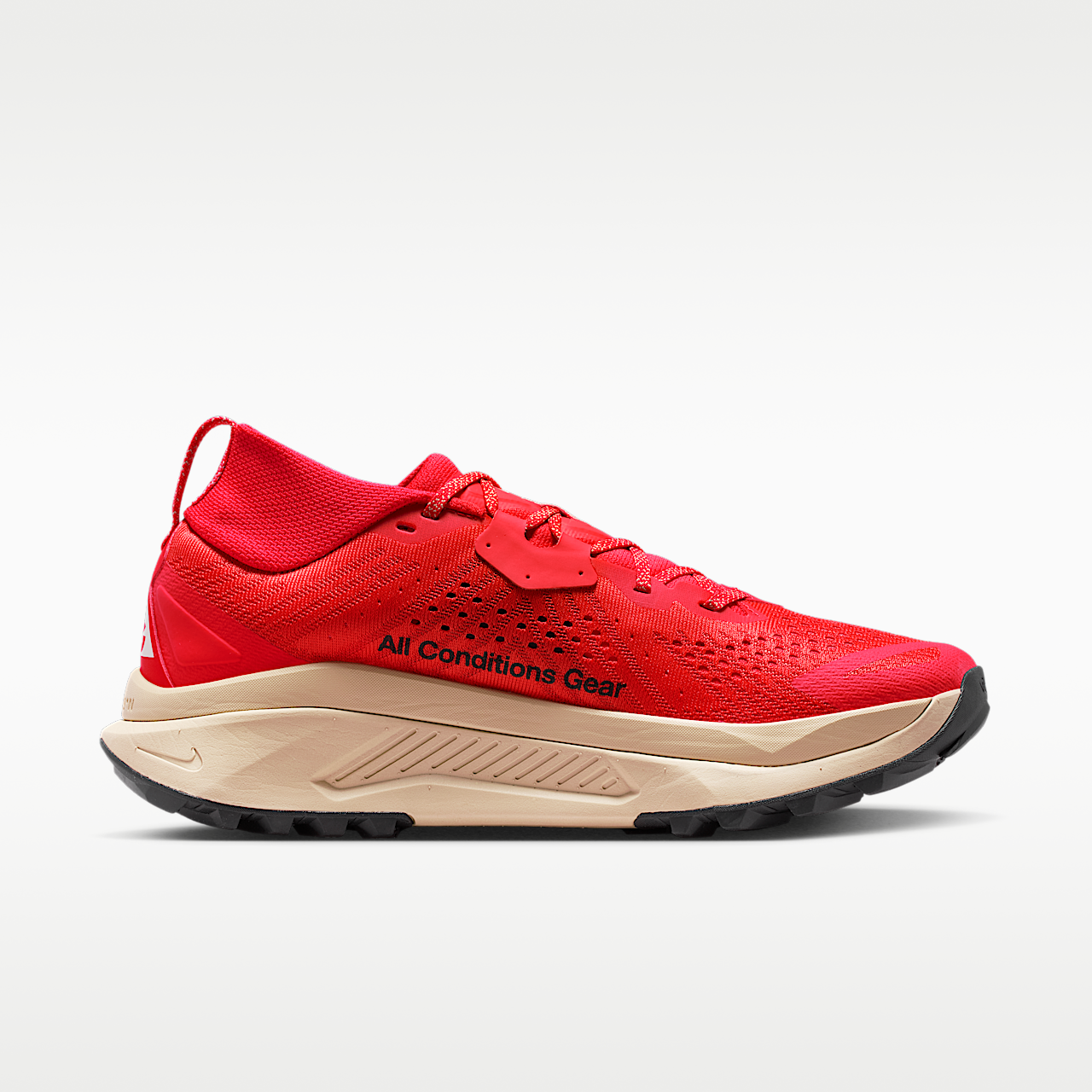 Nike ACG sneaker Light Crimson/Light Orewood Brown/Zwart/Zwart
