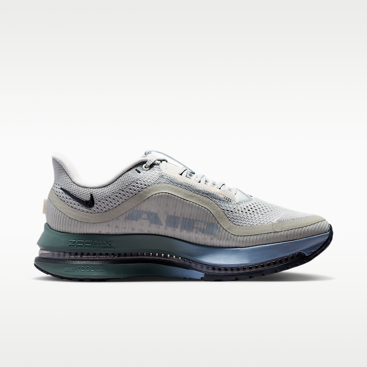Nike Pegasus sneaker Grey Mist/Mineral Slate/Work Blue/Dark Obsidian
