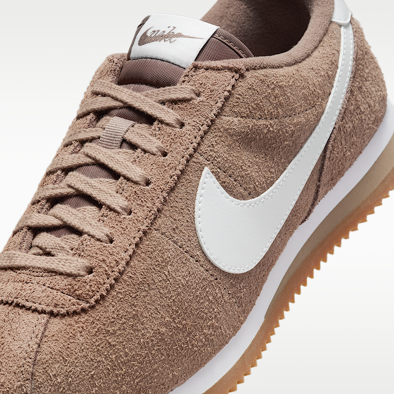 Nike  sneaker Mink Brown/Gum Medium Brown/Wit