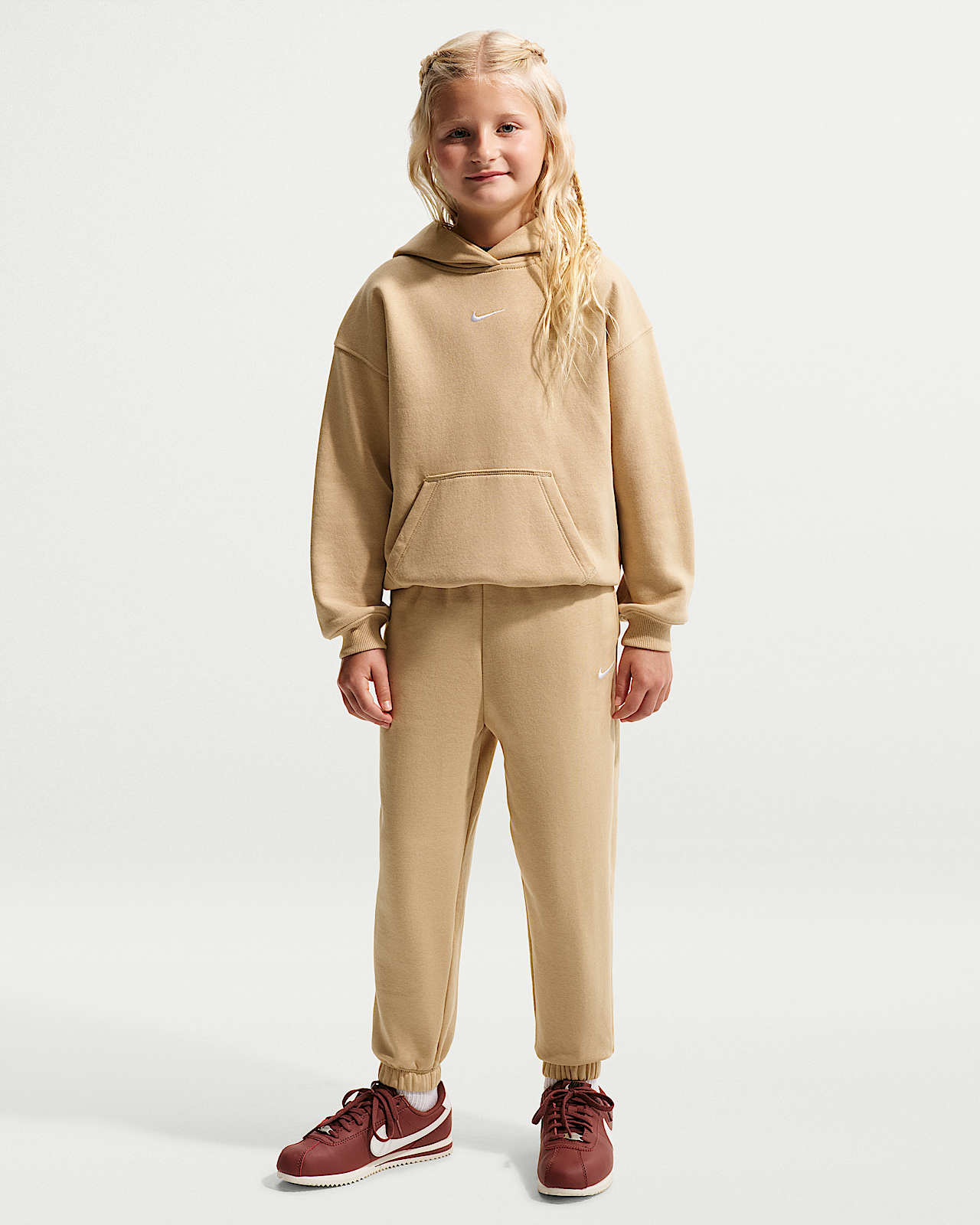 Детские  Nike Sportswear Little Kids' Studio Fleece Loose Pants