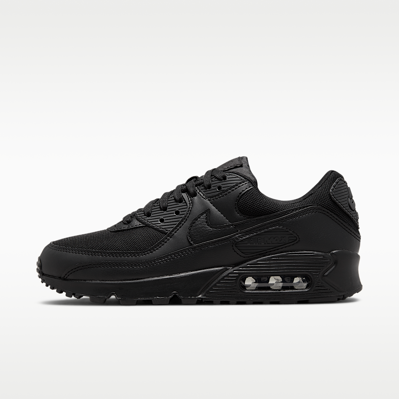 Nike Air max 90 sneaker Zwart/Zwart/Zwart/Zwart