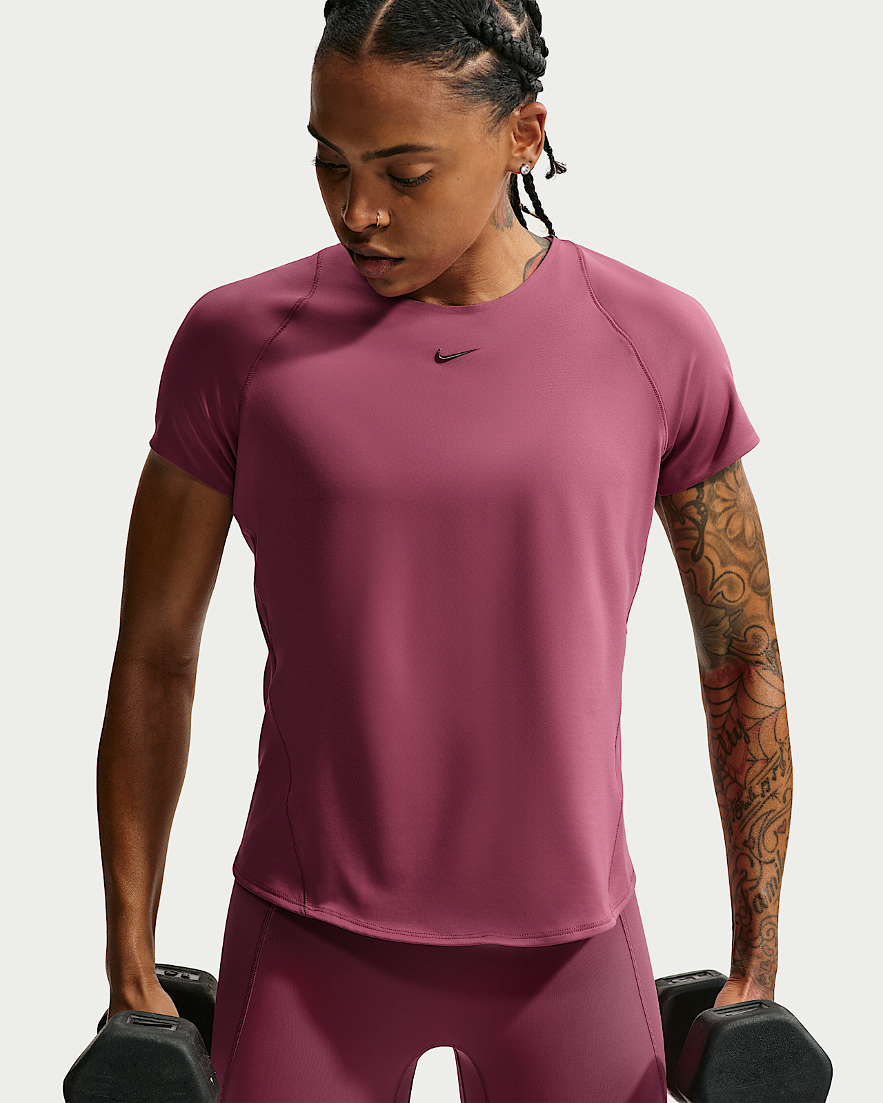 Женские шорты Nike Universa Dri-FIT Short-Sleeve Top