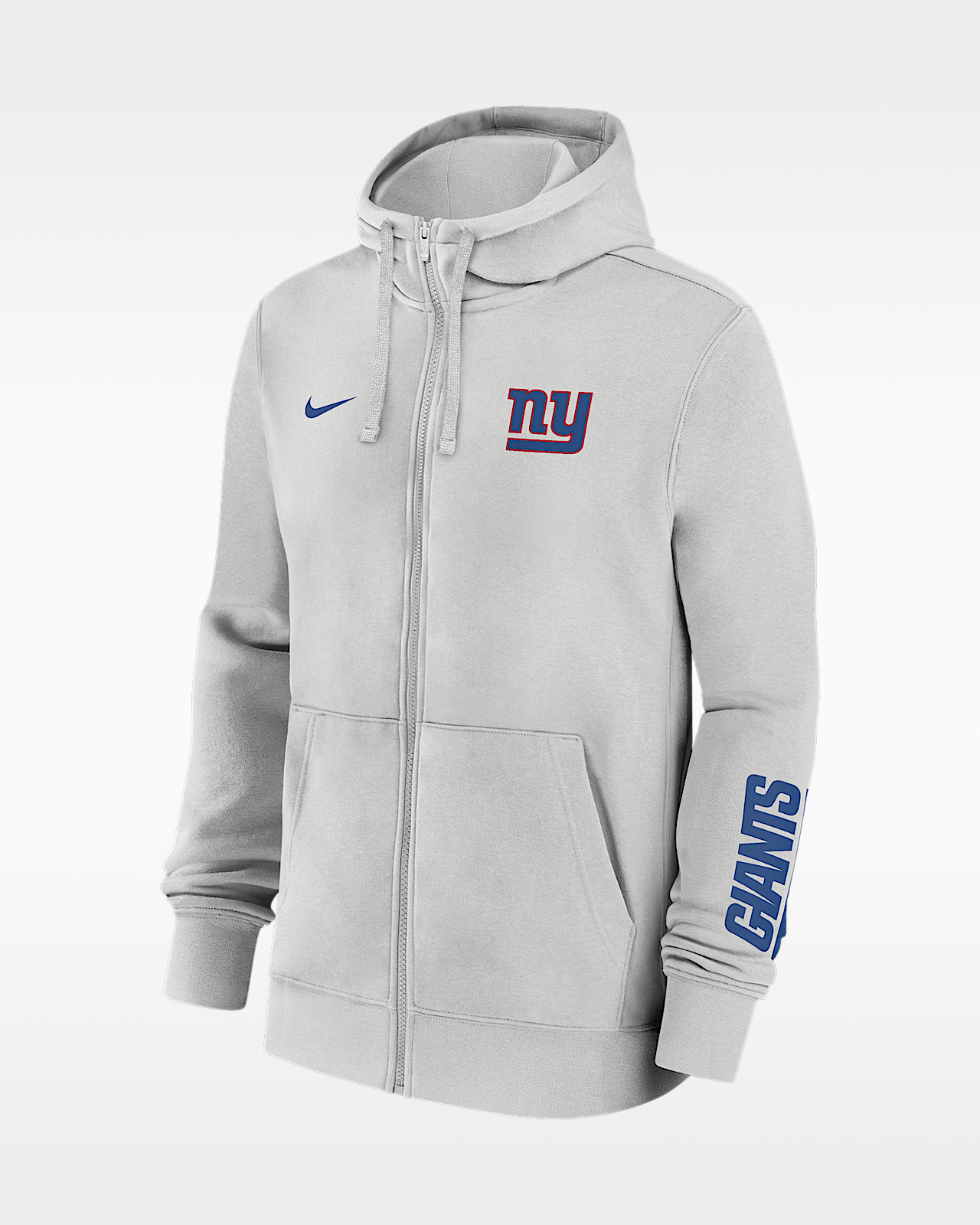 Мужское худи New York Giants Club Nike NFL Full-Zip Hoodie