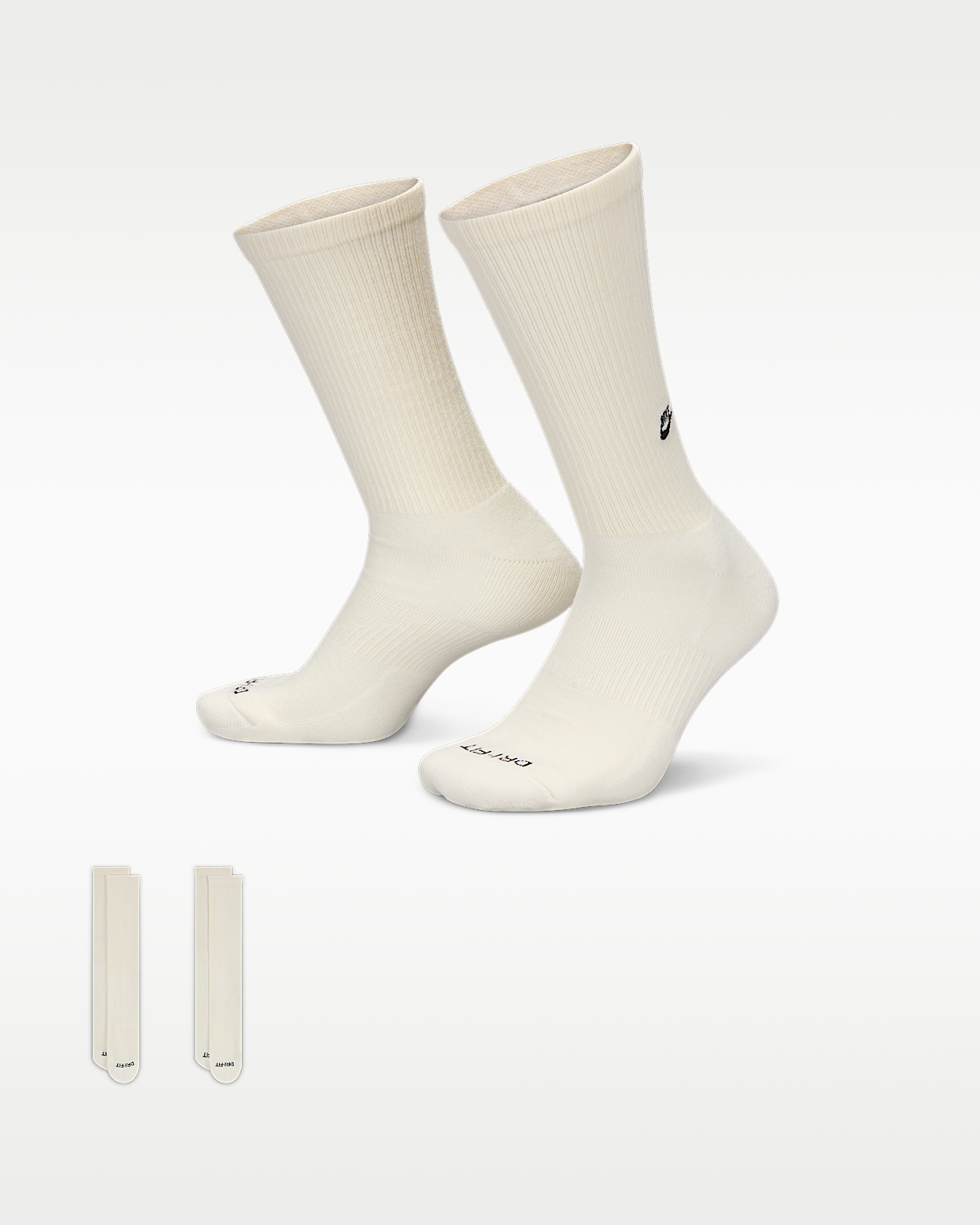 Unisex носки Nike Everyday Cushioned Crew Socks (2 Pairs)