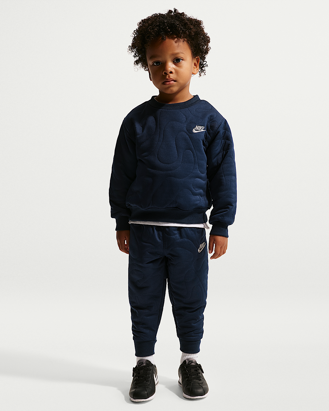 Детские  Nike Sportswear Toddler Frost Futura 2-Piece Crew Set