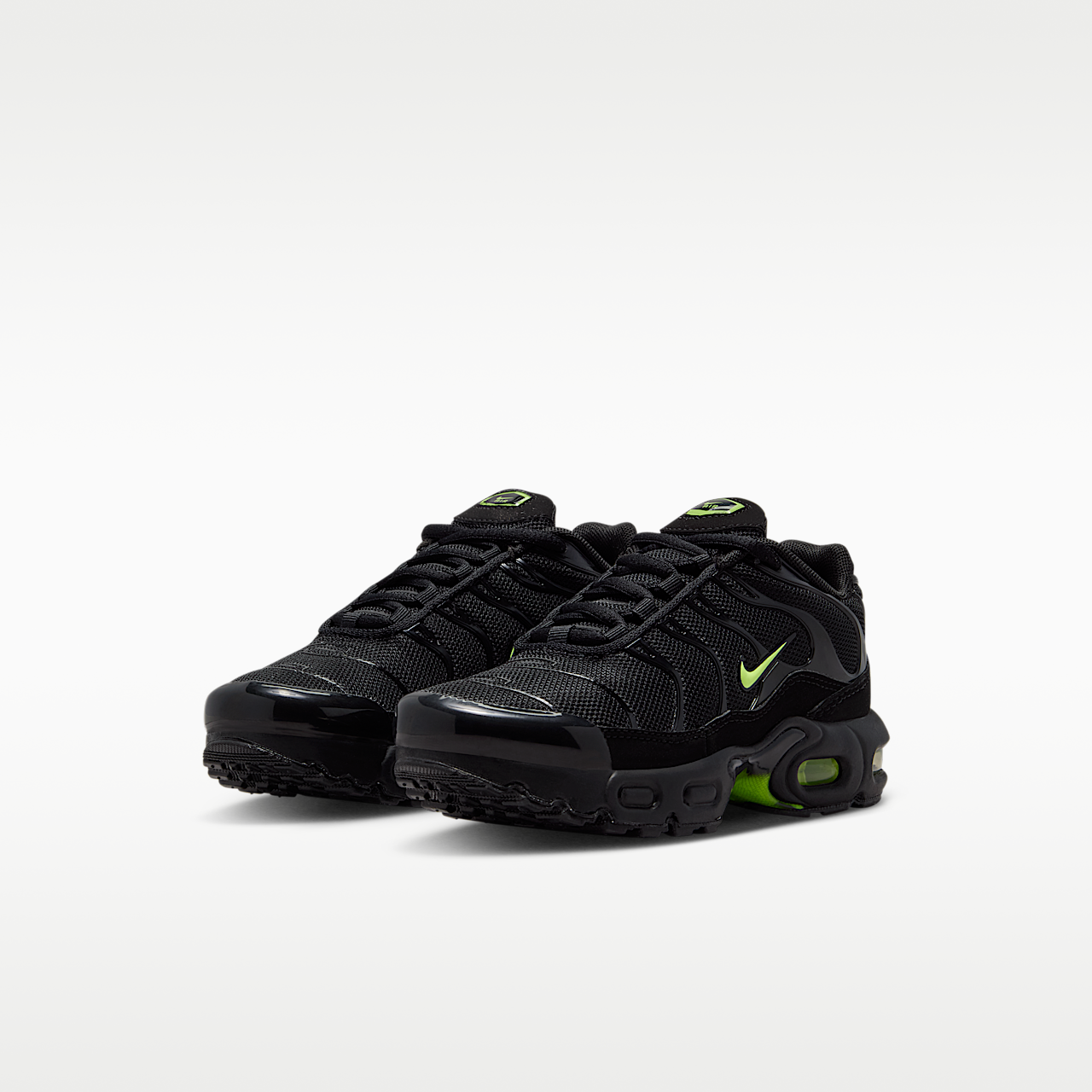 Nike Air Max Plus sneaker Zwart/Zwart/Volt Ice