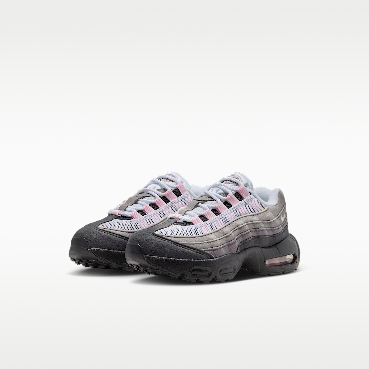 Nike Air Max sneaker Zwart/Wit/Medium Grey/Pink Foam