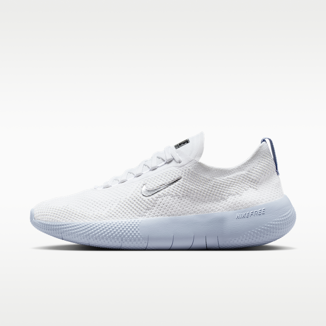Nike Free sneaker Wit/Ghost/Metallic Silver