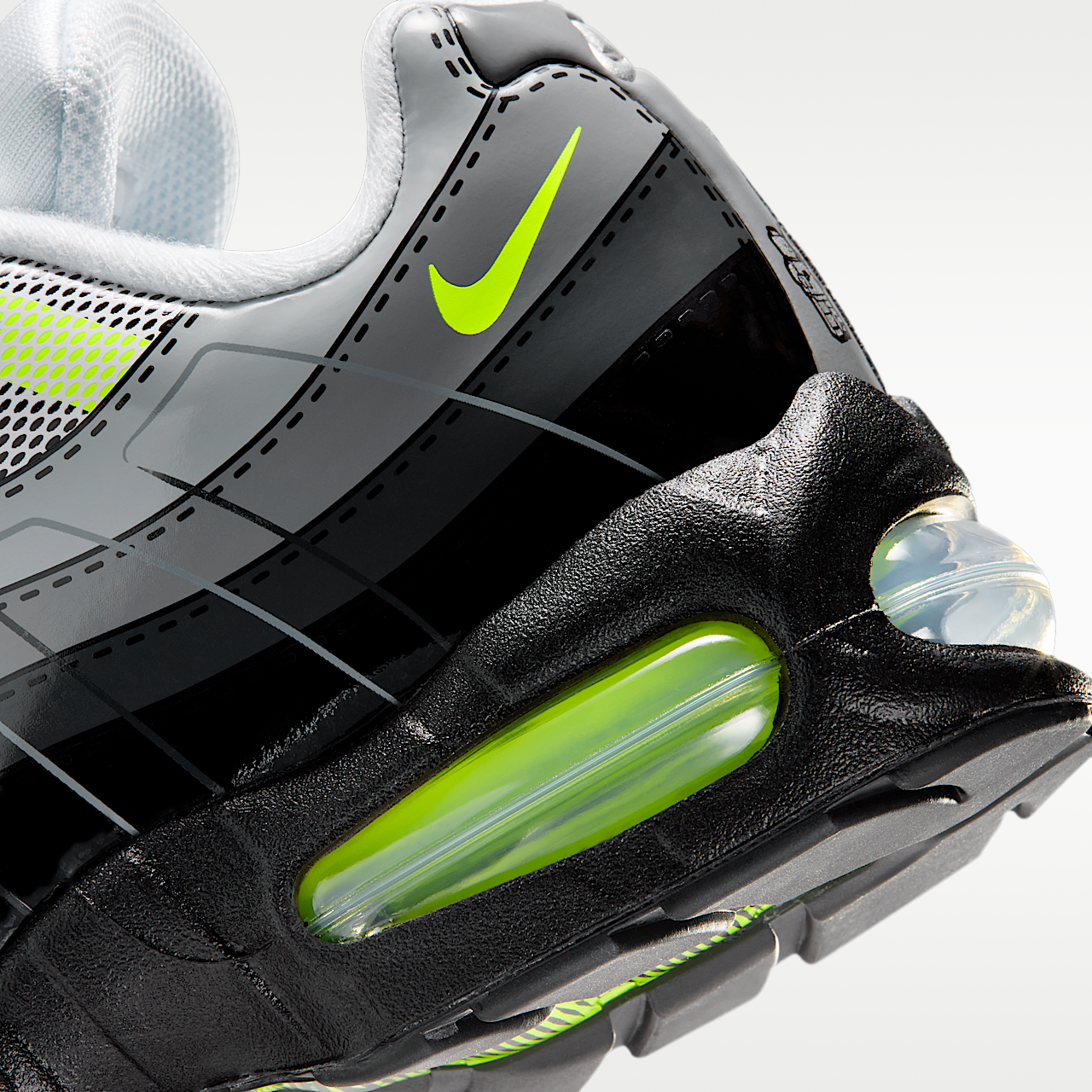 Nike Air Max sneaker Zwart/Dark Smoke Grey/Smoke Grey/Metallic Silver