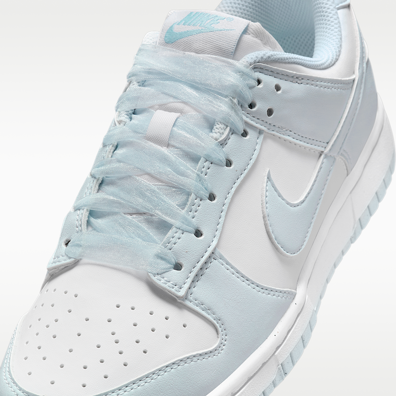 Nike Dunk Low sneaker Wit/Blue Tint