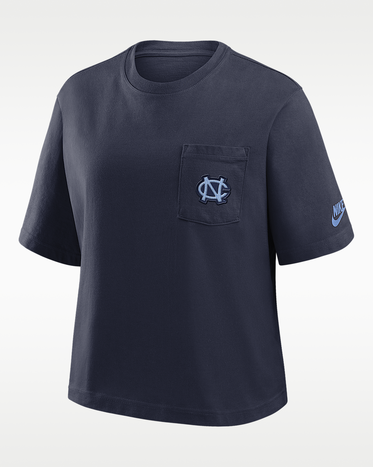 Женская футболка North Carolina Legacy Pocket Boxy Nike College