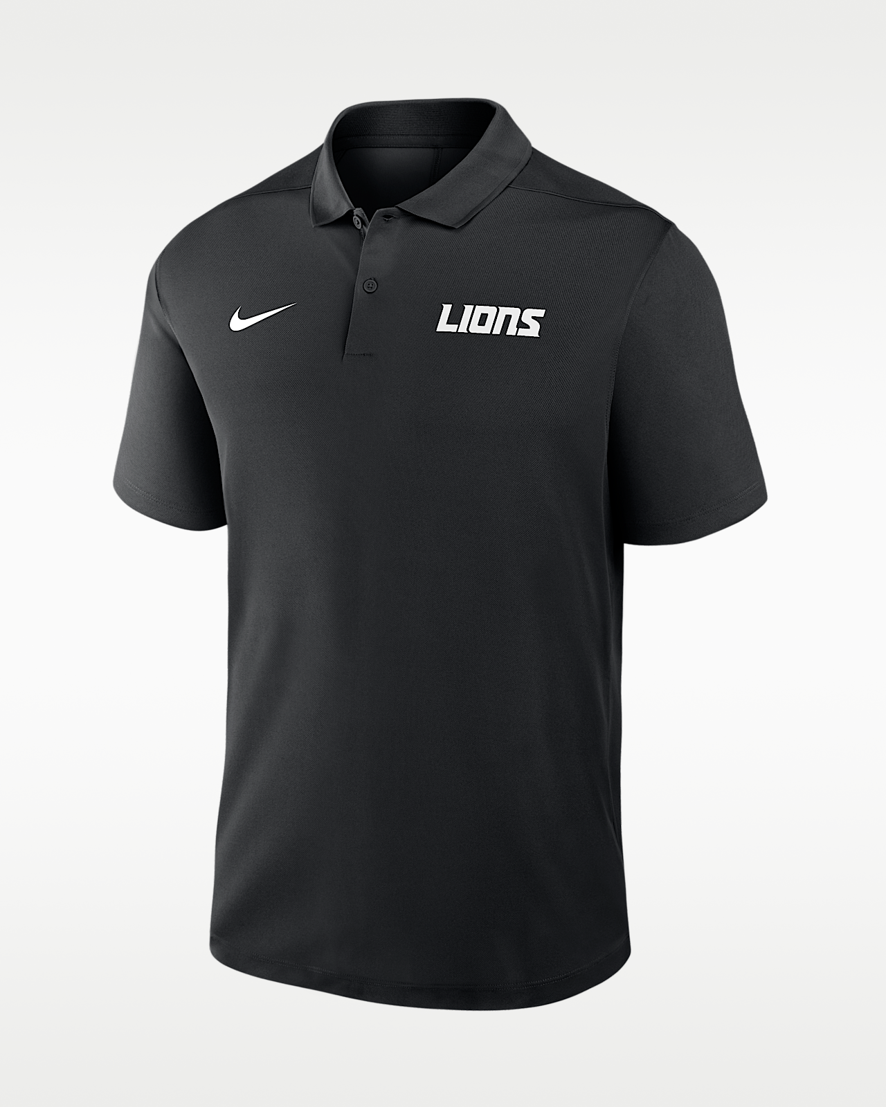 Мужские  Detroit Lions Wordmark Victory Nike Dri-FIT NFL Polo