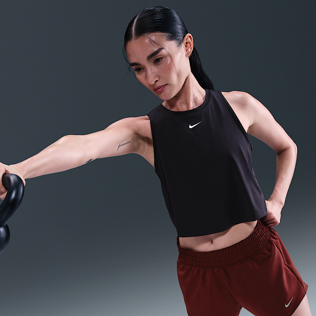 Nike  sneaker Zwart/Wit