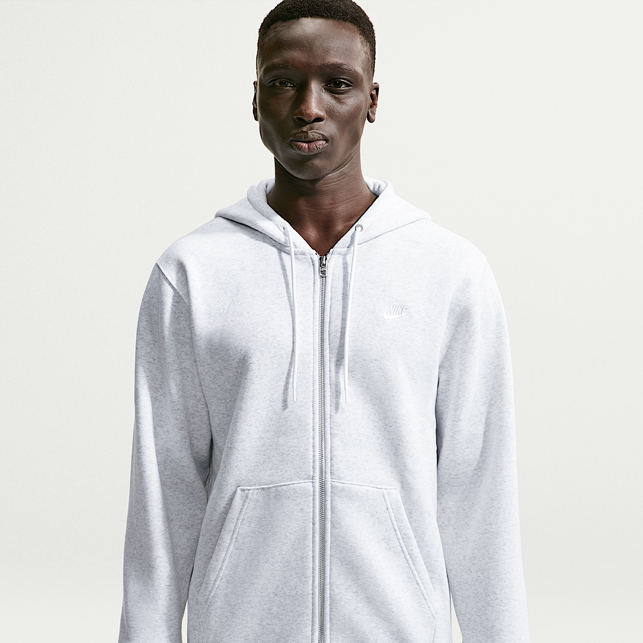 Nike Club (Birch Heather/White/White)