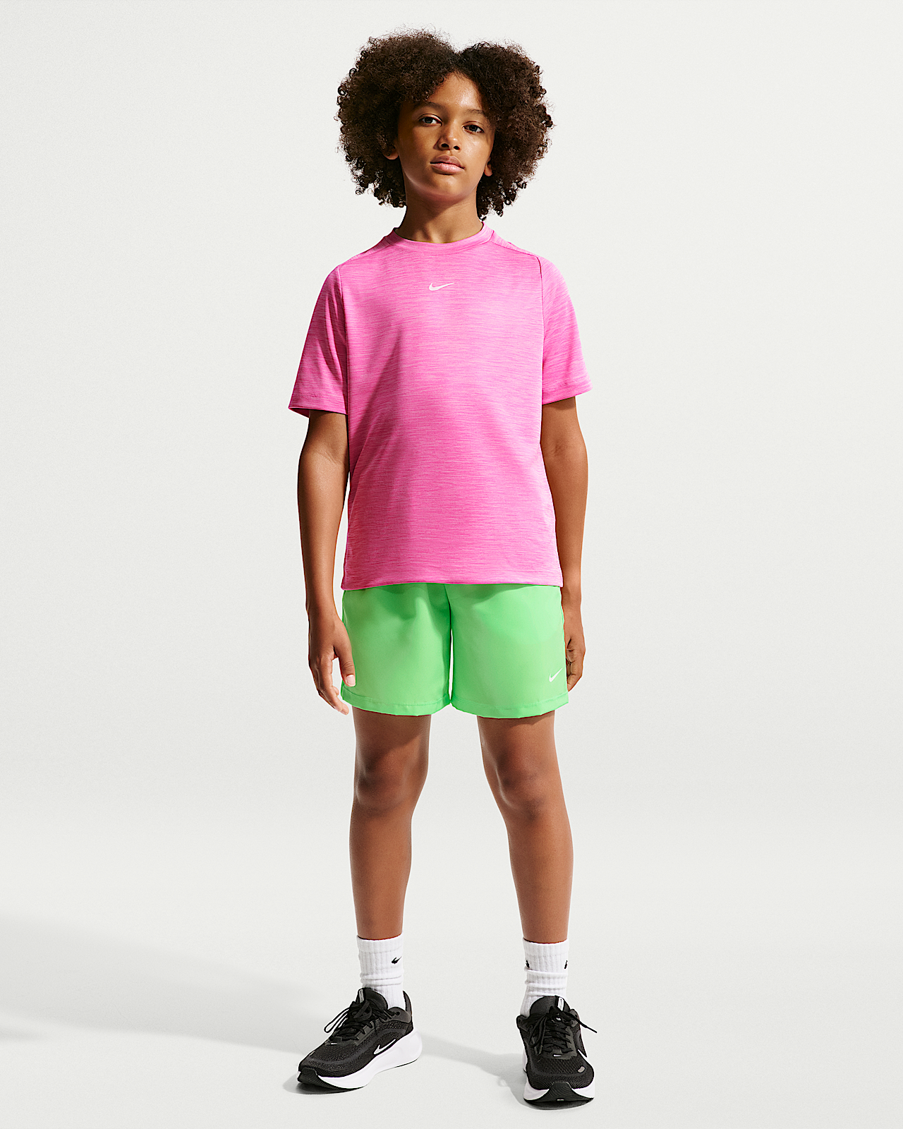 Детские шорты Nike Multi Big Kids' (Boys') Dri-FIT Woven Shorts