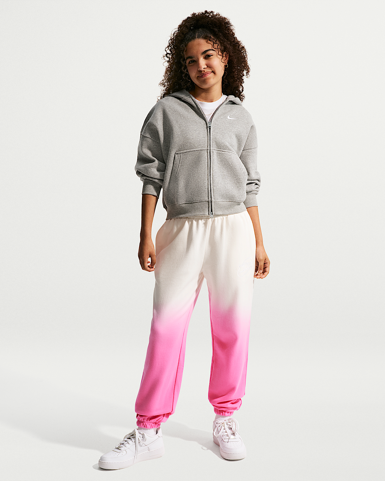 Детские  Nike Sportswear Studio Fleece Big Kids' (Girls') Loose Pants