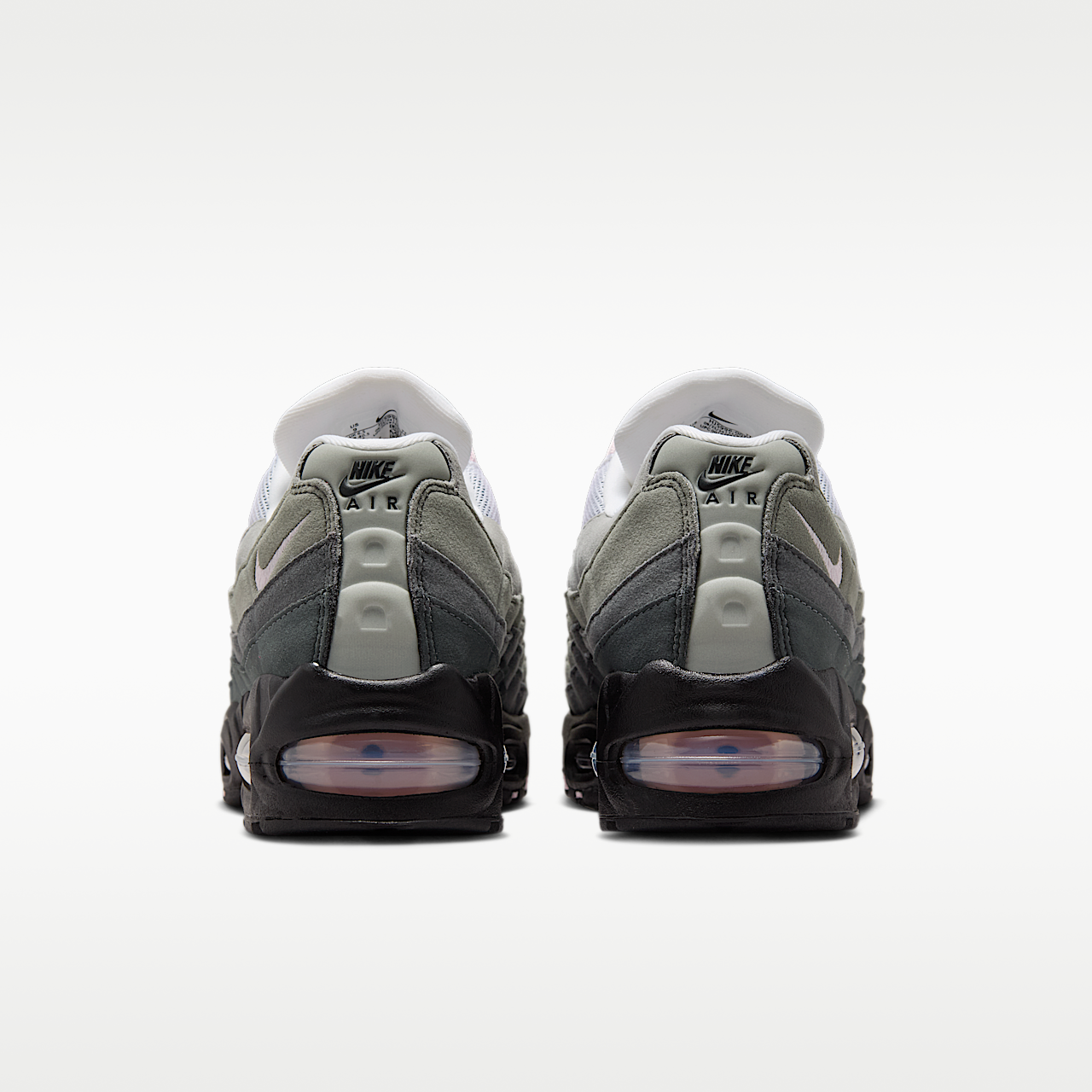 Nike Air Max sneaker Zwart/Wit/Reflect Silver/Pink Foam