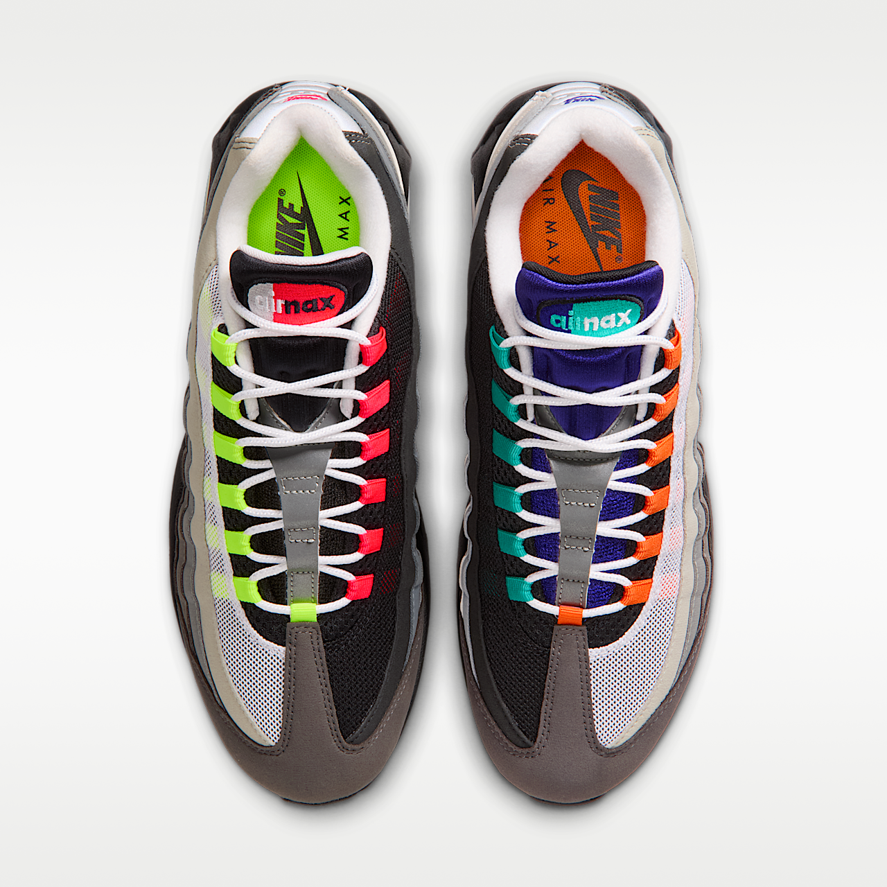 Nike Air Max 95 sneaker Zwart/Wit/Volt