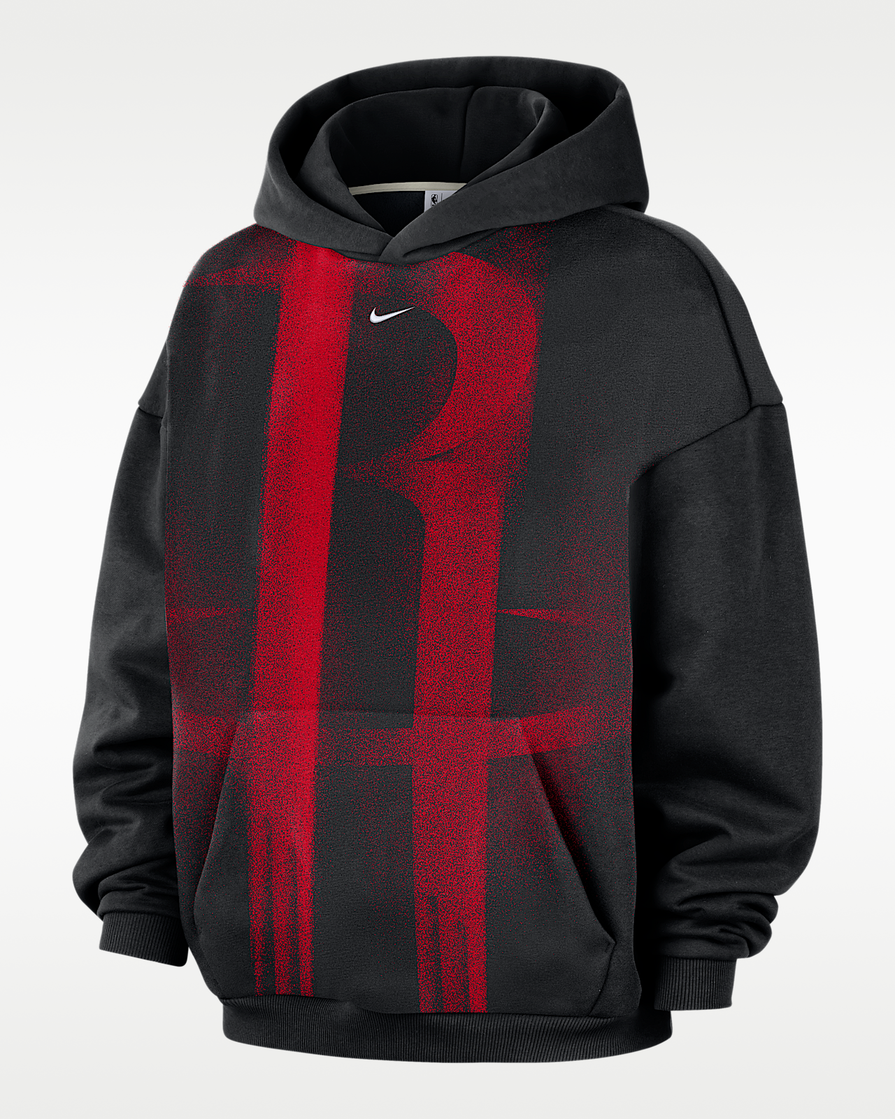 Мужское худи Houston Rockets Standard Issue NBA Nike Fleece Basketball Hoodie для баскетбола