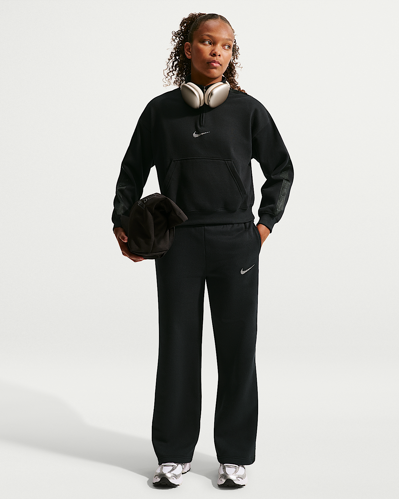 Детские  Nike Studio Fleece Big Kids' (Girls') Pants