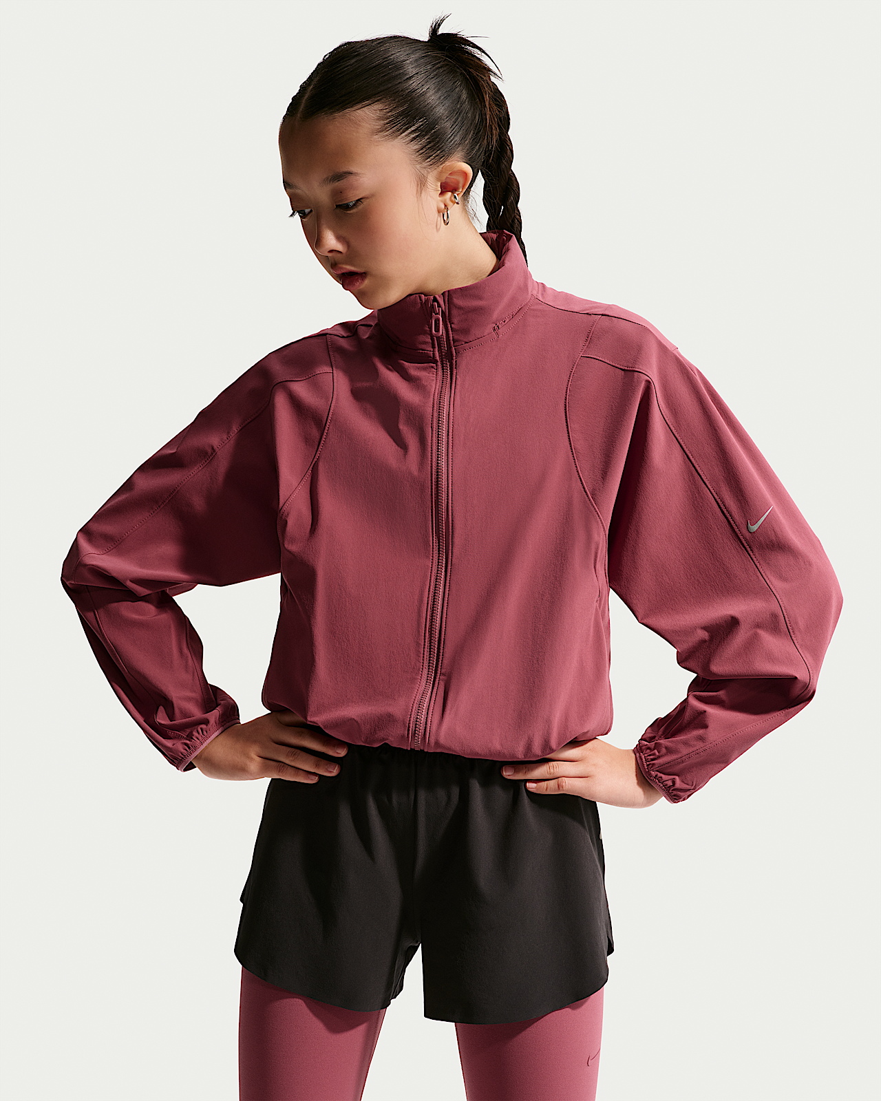 Детская куртка Nike MAVN Girls' Water-Repellent UV Woven