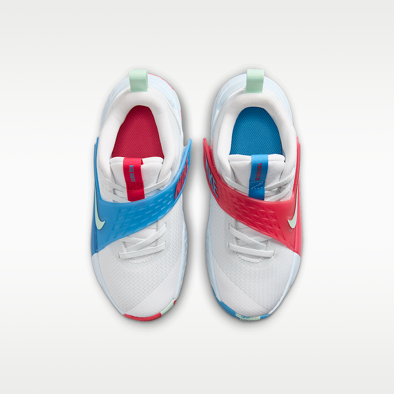 Nike  sneaker Off White/Aurora Blue/Tropical Pink/Arctic Green