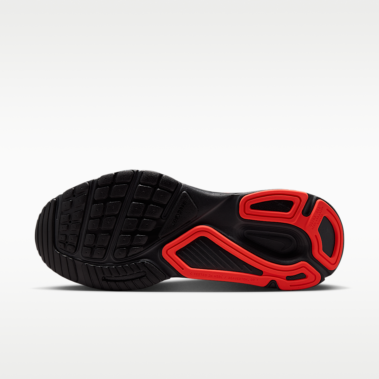Nike  sneaker Zwart/University Red/Dark Smoke Grey/Bright Crimson