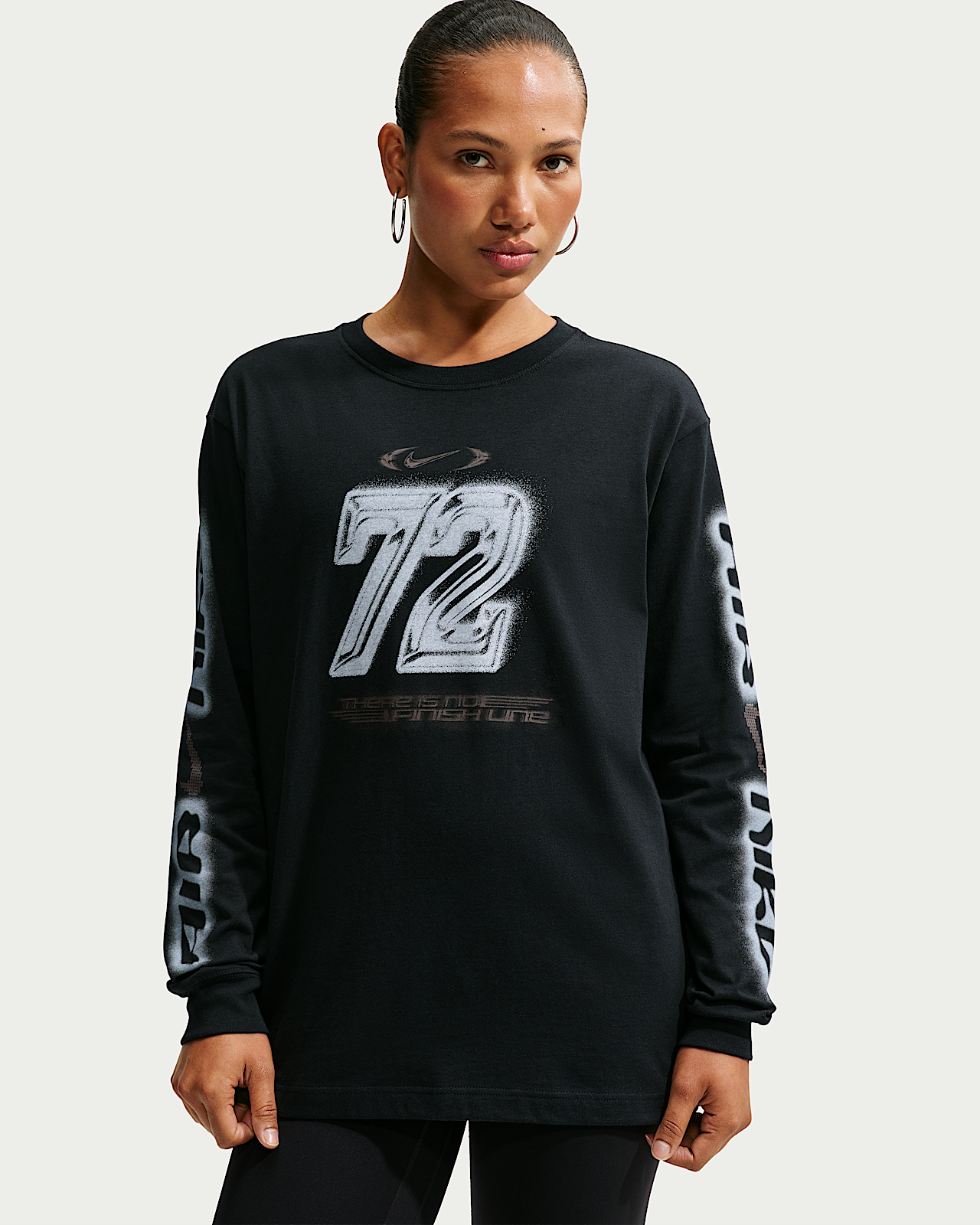 Женская футболка Nike Sportswear Classic Oversized Long-Sleeve